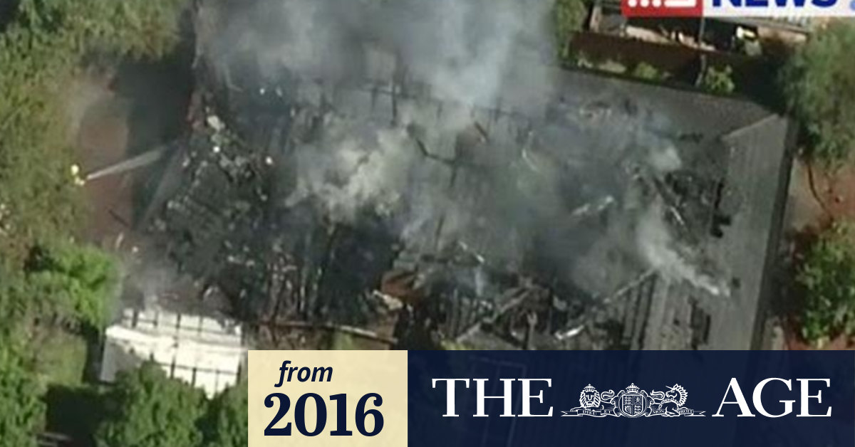 Overheated laptop burns down family home